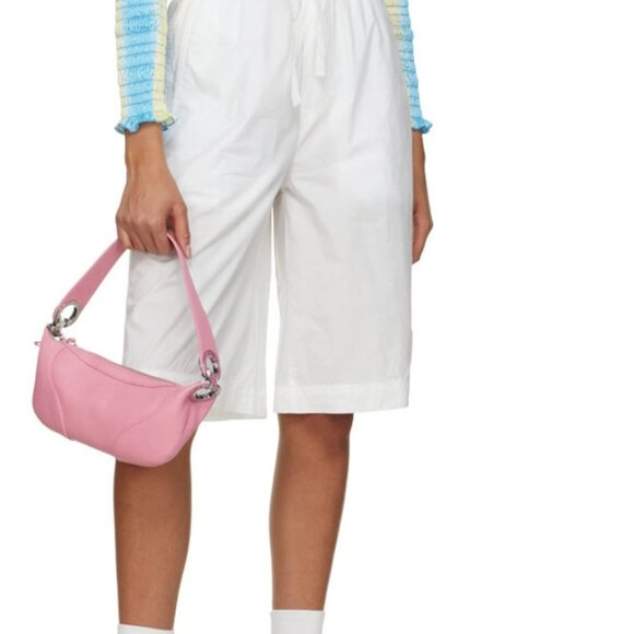 BY FAR Pink Mini Amira Shoulder Bag - Picture 4 of 7